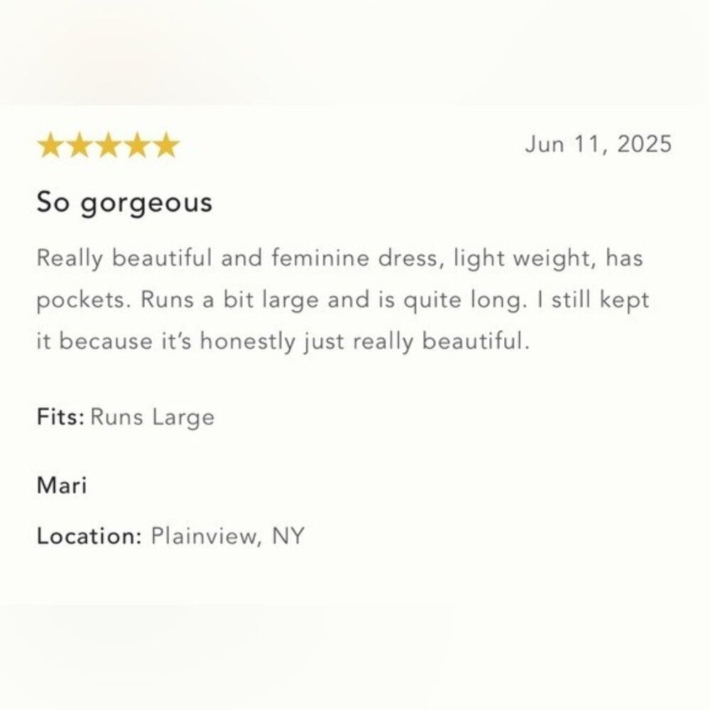 NWT Size M/L- PQ Swim Tiered Ruffle Maxi Dress (NWT US$ 165) - Picture 12 of 16